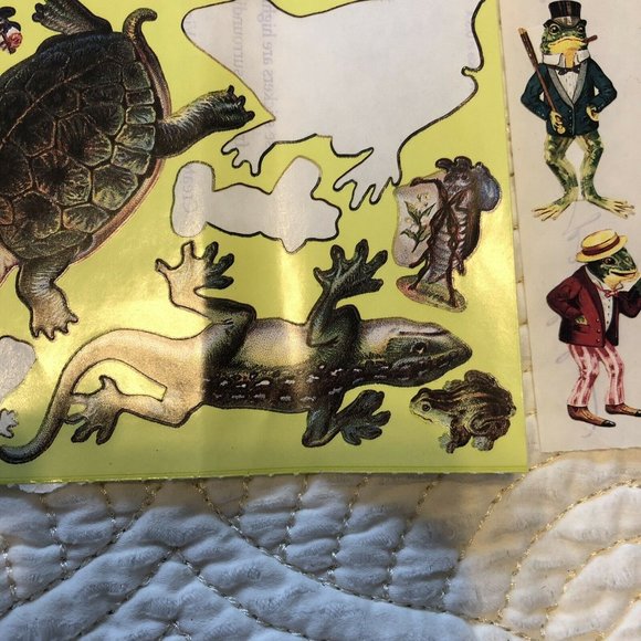 FROGS TURTLES AND MORE THE GIFTED LINE STICKERS LIZARDS AMPHIBIANS PETS Partial - Picture 7 of 12